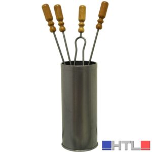 ATTREZZATURE PER CAMINETTI mod. MONICA H. cm. 62