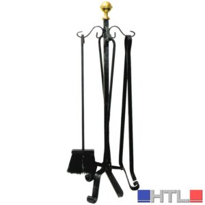 ATTREZZATURE PER CAMINETTI mod. LUSSO H. cm. 65