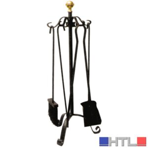 ATTREZZATURE PER CAMINETTI mod. AREZZO H. cm. 55