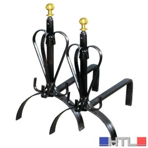 ALARI PER CAMINETTI LUSSO cm. 31x34