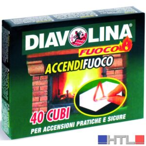 Diavolina ACCENDIFUOCO 40 cubetti (confezione da 24)
