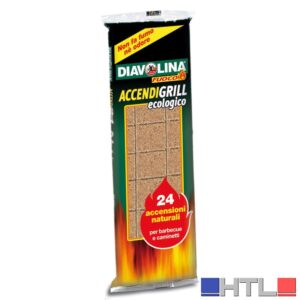 Diavolina ACCENDIFUOCO ECOLOGICA 24 cubetti (confezione da 24)