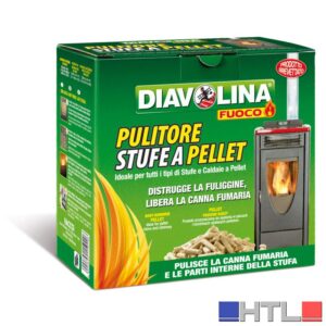 Diavolina PELLET SPAZZACAMINO (confezione da 10)