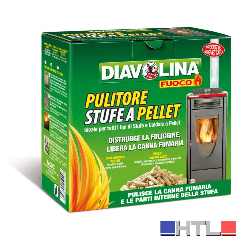 Diavolina PELLET SPAZZACAMINO (confezione da 10)