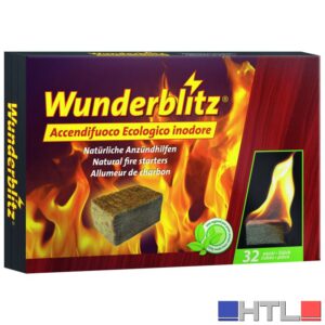 ACCENDIFUOCO ECOLOGICO  32 cubetti (confezione da 24)