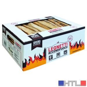 LEGNETTI ACCENDIFUOCO IN FAGGIO (SCATOLA Kg 6 mc 0,015)