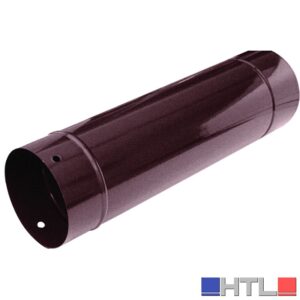 Ala TUBO PER STUFA  Ø cm. 18x100 Col.Marrone