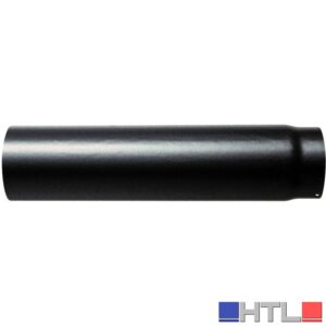 Smalbo TUBO PESANTE PER STUFA Col.Nero opaco Ø cm. 12x 25