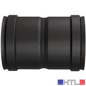 Smalbo INVERTITORE DI CONDENSA PER STUFE A PELLET Col. Nero opaco Ø cm.10 (confezione da 2)