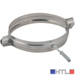 COLLARE INOX PER TUBI VITE E TASSELLO Ø cm. 8 (confezione da 2)
