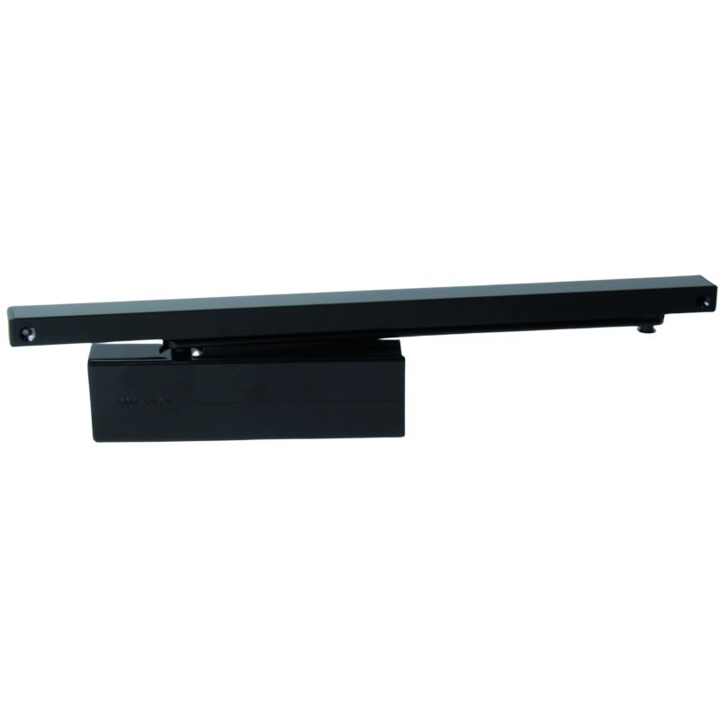 Assa Abloy CHIUDIPORTA AEREO BRACCIO A SLITTA Art. DC175 x porte mm. 950÷1100 Nero - immagine 2
