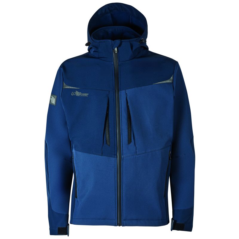 U-Power GIUBBINO SOFTSHELL VERVE Col. Blu Mis. XL - immagine 2