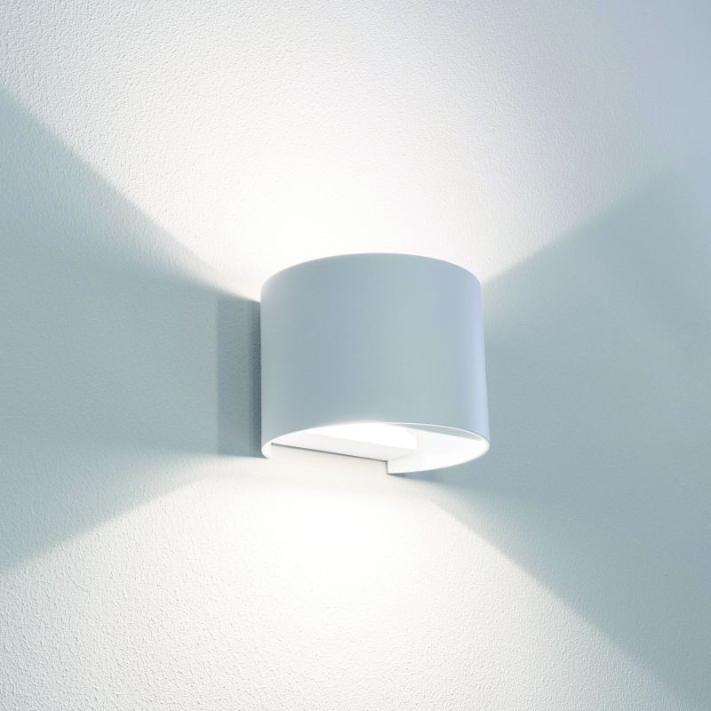 Century APPLIQUE BIDIREZIONALE TONDO A LED UP&DOWN+ 10 W-800 lm-3.000K/4.000K/6500K Col. Bianco - immagine 2