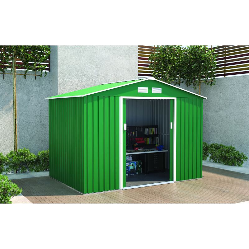 Confine CASETTA DA GIARDINO cm. 277x195x203 h col. Verde - immagine 2