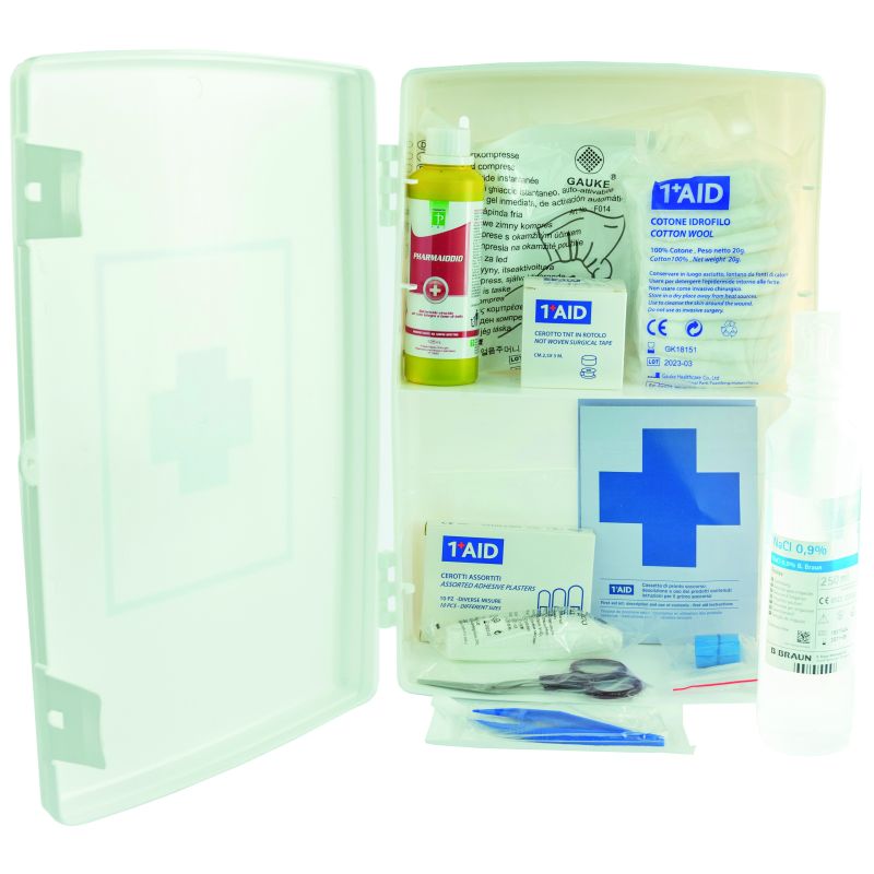 ARMADIETTO PENSILE PRONTO SOCCORSO IN POLIPROPILENE cm. 24,5x13x35 h - ALLEG.2 - immagine 2