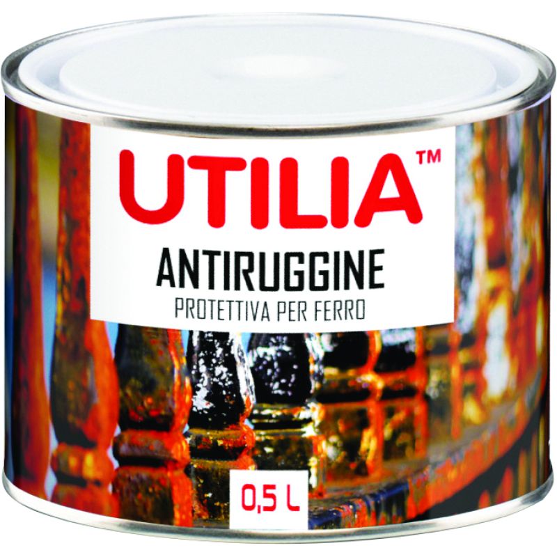Utilia ANTIRUGGINE ml. 500 Rosso ossido (confezione da 6) - immagine 2
