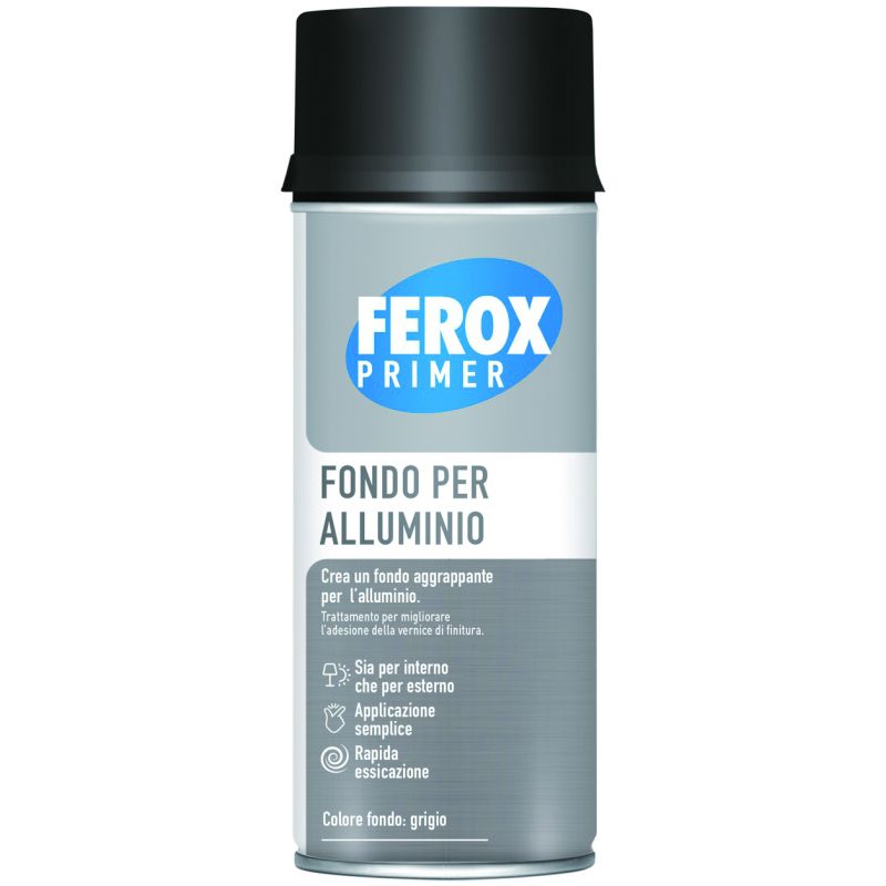 Arexons FEROX FONDO AGGRAPPANTE PER ALLUMINIO ml.400 (confezione da 6) - immagine 2