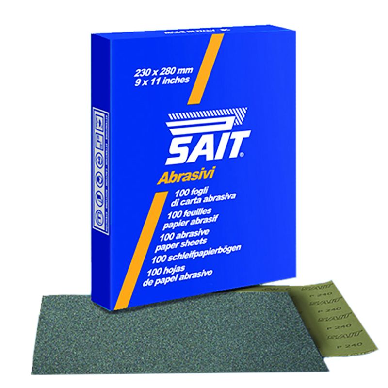 Sait CARTA ABRASIVA S-SAITAC CW-C mm. 230x280 grana 1.200 (25 fogli) - immagine 2