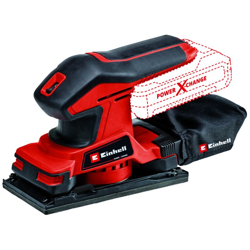 Einhell LEVIGATRICE ORBITALE A BATTERIA TC-OS 18/187 LI SOLO - immagine 2