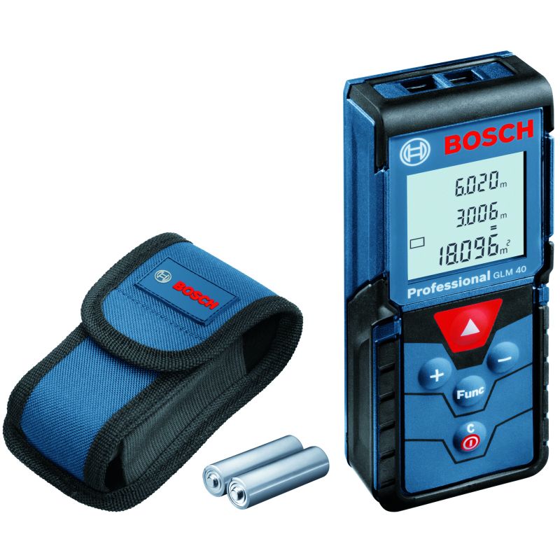Bosch RILEVATORE DI DISTANZE METRO LASER GLM 40 mt.40 - immagine 2