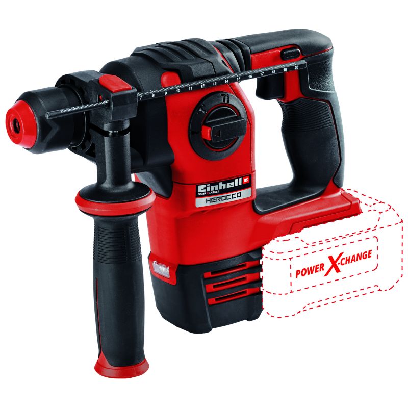 Einhell MARTELLO TASSELLATORE HEROCCO 18 V SOLO - immagine 2