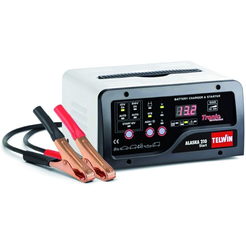 Telwin CARICABATTERIE ALASKA 210 START 0,3/2,2 kW - immagine 2
