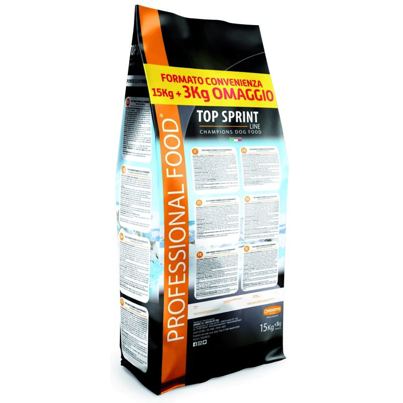 Top Sprint CROCCHETTE 'POWER 32/20 PORK&RICE' Prot./Grassi 32-20% - kg. 15+3 omaggio - immagine 2
