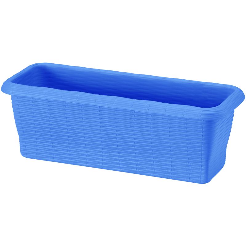 Bama FIORIERA RETTANGOLARE PAGLIA NORMAL Col. Cielo cm. 60x20x17,5 h - immagine 2
