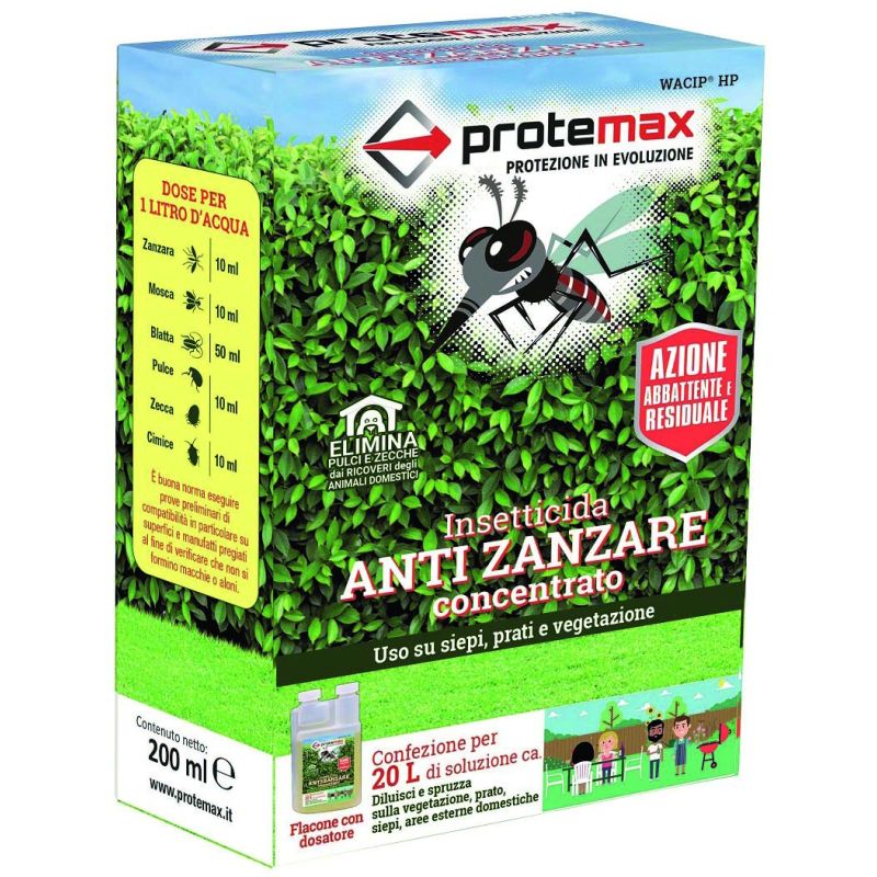 INSETTICIDA ANTIZANZARE CONCENTRATO ml. 200 - immagine 2