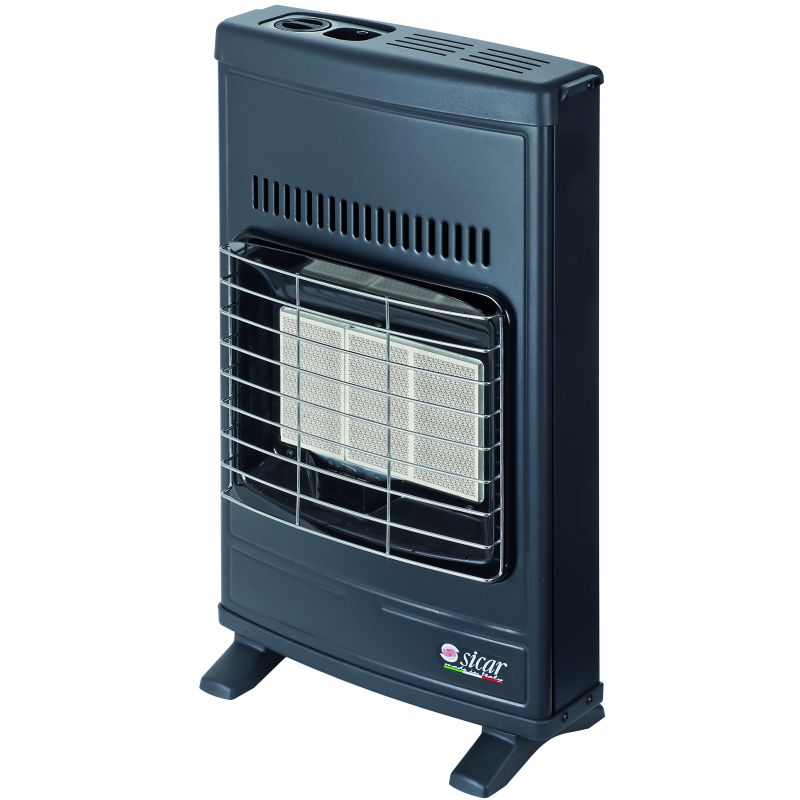 Sicar STUFA AD INFRAROSSI METANO A PARETE 4.200 W Col. Grigio - immagine 2