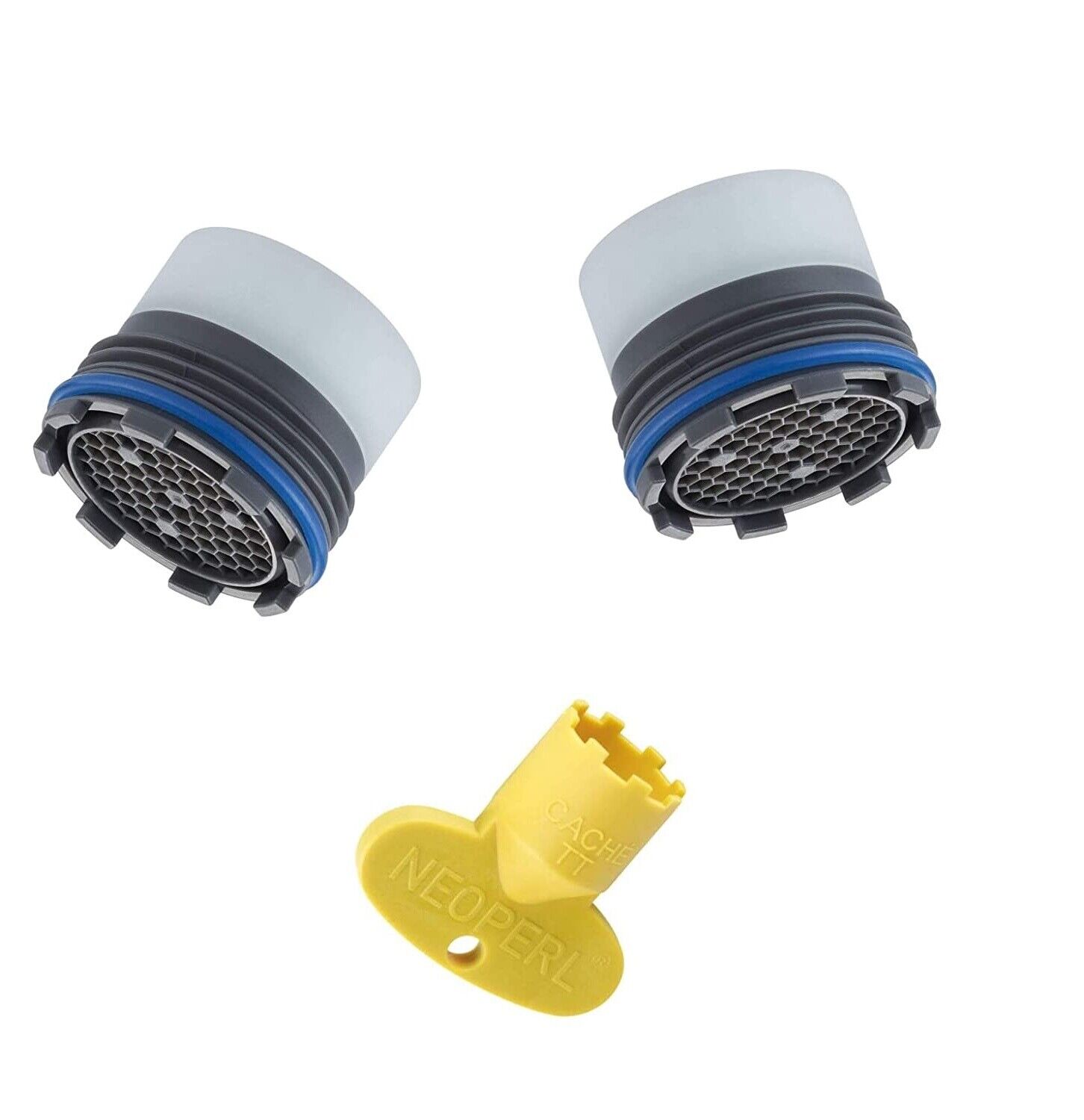 KIT DUE PEZZI AERATORE + CHIAVE PER RUBINETTO A SCOMPARSA 16 x 1 M ROMPIGETTO...