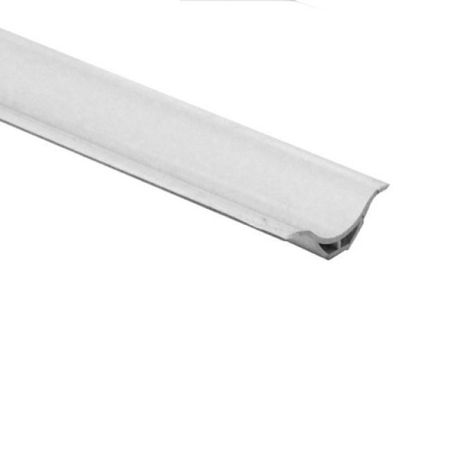 PROFILO RACCORDO IGIENICO RIGIDO CON LATERALI MORBIDI 2,5 MT L. 34 mm
