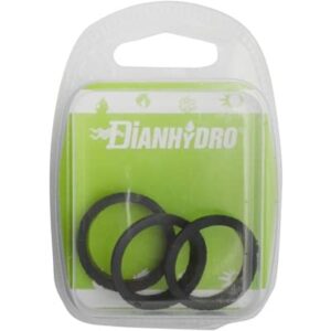 3 PZ GUARNIZIONI CONICHE NERE BLISTER pz.3 - Diam. mm 25