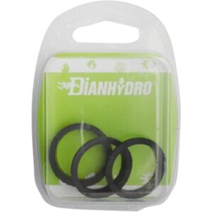 3 PZ GUARNIZIONI CONICHE NERE BLISTER pz.3 - Diam. mm 40