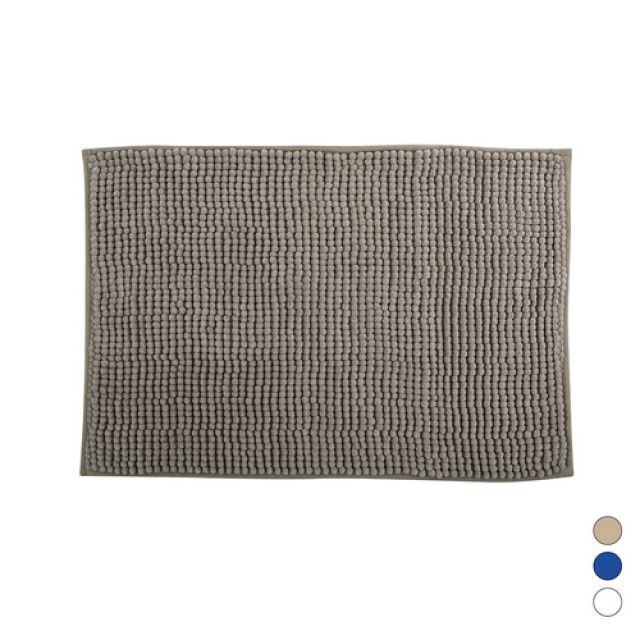 TAPPETO ANTISCIVOLO DA BAGNO CINIGLIA 40X60 CM Tortora