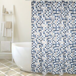 TENDA PER DOCCIA IN TESSUTO POLIESTERE MOSAIKO cm 180x200