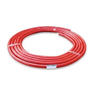 TUBO MULTI-DIAN SISTEMA MULTISTRATO COIBENTATO ROSSO ROTOLO 10 MT 20 x 2