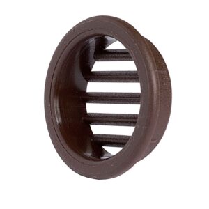 vecamco Covent – Griglia rotonda incasso diametro 32 Marron