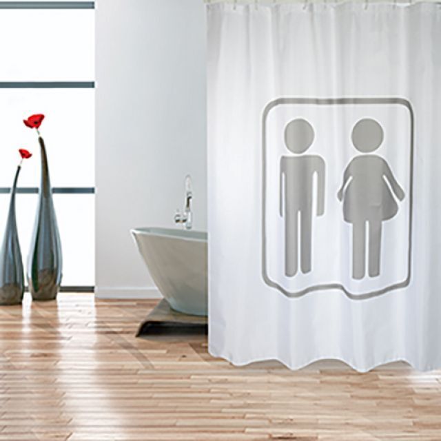 TENDA PER DOCCIA IN TESSUTO POLIESTERE M&W cm 180x200