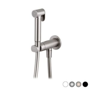 SET MISCELATORE CON DOCCETTA SHUT-OFF TONDO Cromo