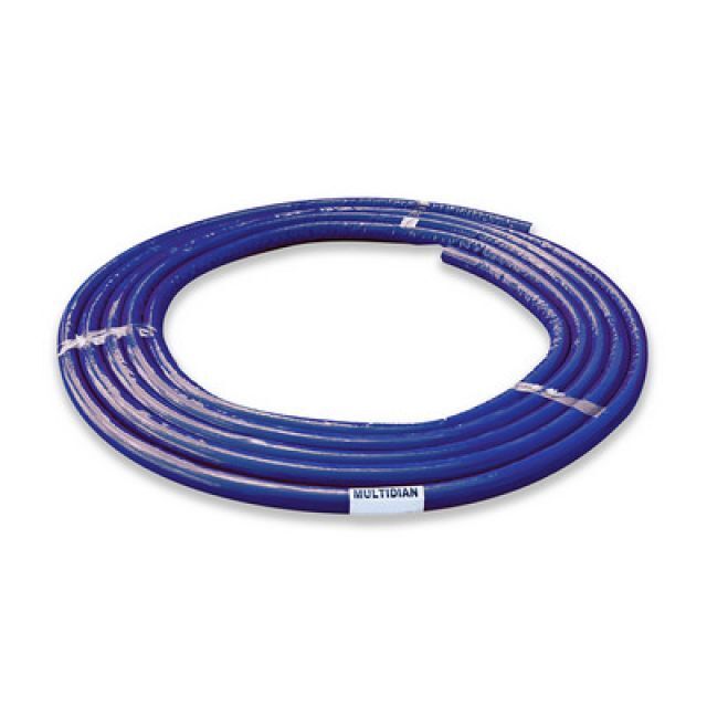TUBO MULTI-DIAN SISTEMA MULTISTRATO COIBENTATO BLU ROTOLO 10 MT 16 x 2