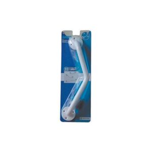 Accessori Bagno MANIGLIONE 45 BIANCO PER DISABILI 41x21,5x7,5 cm Acciaio