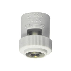 Adattatore bianco per innesto tubo multistrato *brevettato* 1/2 x16mm