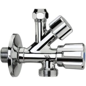 Albertone RUBINETTO COMBINATO SOTTOLAVABO - LAVATRICE 1/2 x 3/4