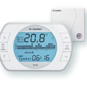 BERETTA HI COMFORT T100 WiFi CRONOTERMOSTATO Wi Fi NUOVO CONTROLLO REMOTO
