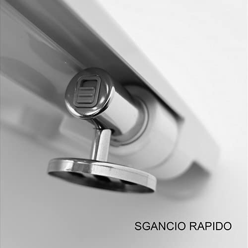 Copriwater con soft closing bianco alpino- Cloud - immagine 4