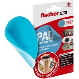 PAD A MICROVENTOSA ROTONDA 'FISCHER' conf. 2 pezzi