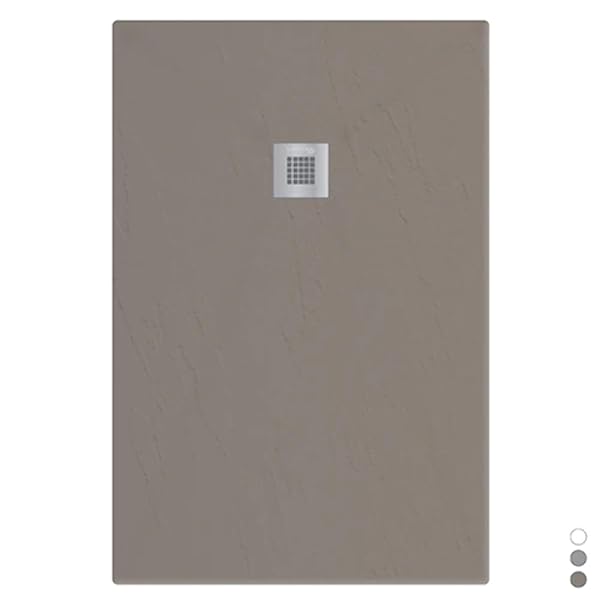 PIATTO DOCCIA MOD. ESTASI RETTANGOLARE Bianco - cm 90 x 130