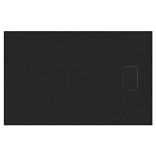 PIATTO DOCCIA STONE ESSENCE SLIM RETTANGOLARE Grigio cm 80 x 140