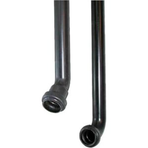 TUBO DI CACCIATA AD INCASSO PER CASSETTE ALTE cm 180 - curva ingresso 45° - Ø mm 30-32